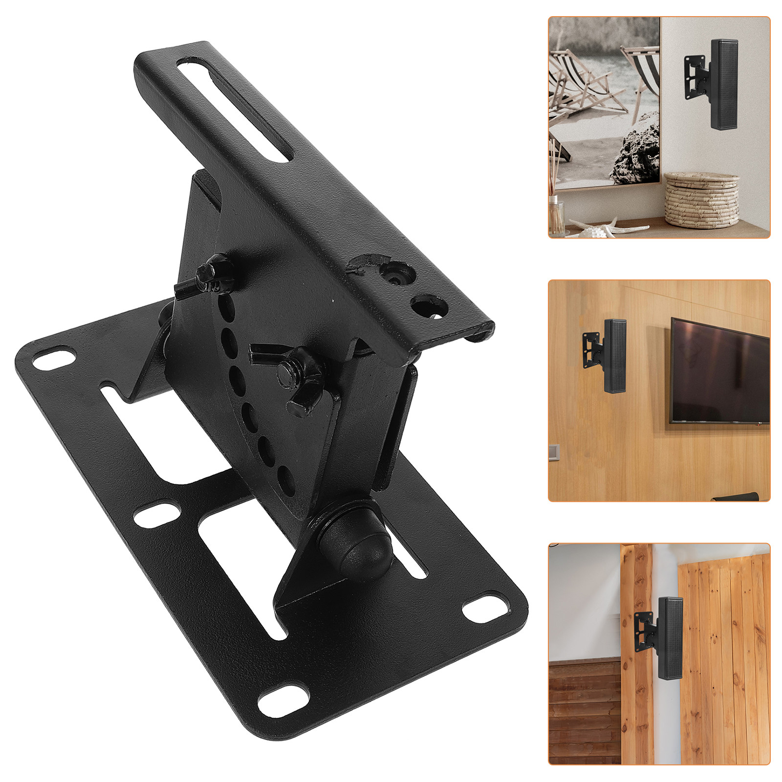 Home Cinema Food - 1Set Speaker Wall Mount Bracket Sturdy