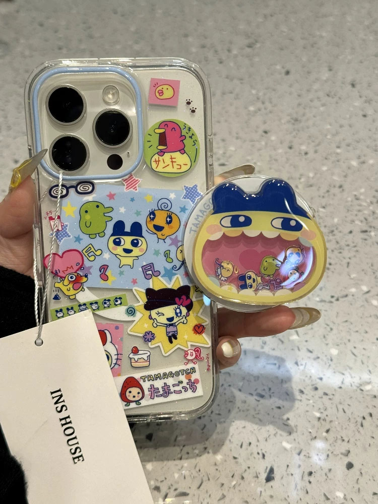 Home Cinema Apple - 2026 new Tamagotchi Phone Case Stand