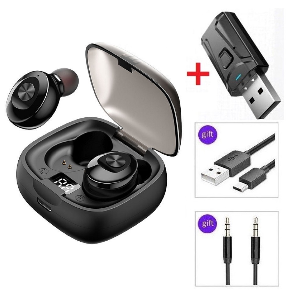 Home Cinema Apple - TWS Wireless Earphones Sports Waterproof Bluetooth