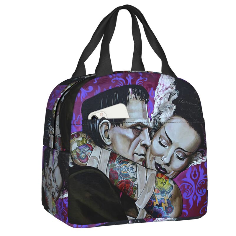 Home Cinema Food - Bride Of Frankenstein Insulated Lunch Tote