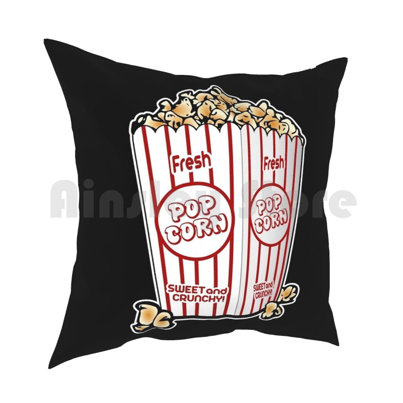 Cinema Popcorn Pack Pillow Cas - Home Cinema Food recension och pris