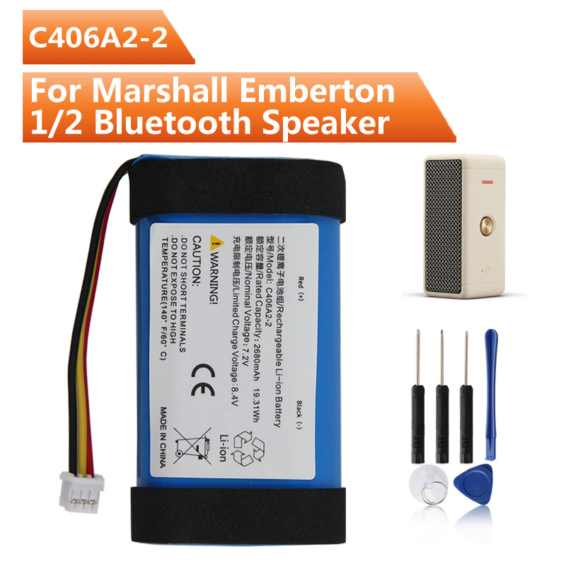 New Replacement Battery C406A2 - Home Cinema Marshall recension och pris