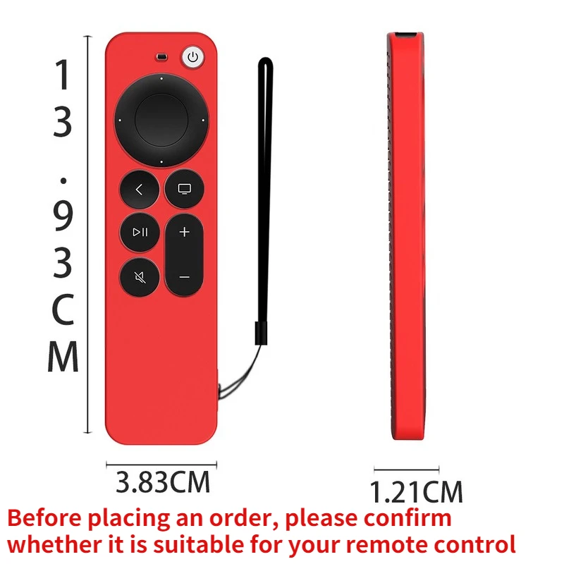 1Pcs Luminous Silicone Remote  - Home Cinema Apple recension och pris