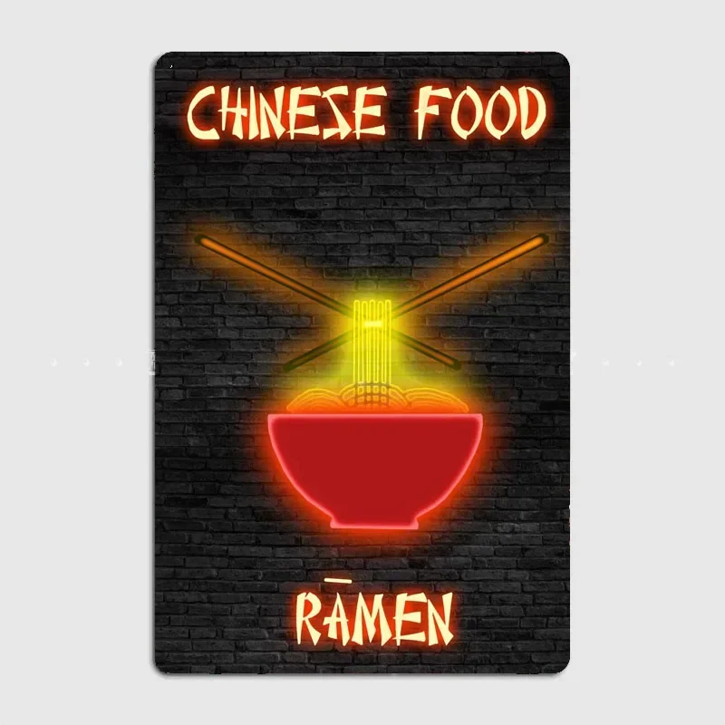 Ramen Food Neon Sign Metal Sig - Home Cinema Food recension och pris