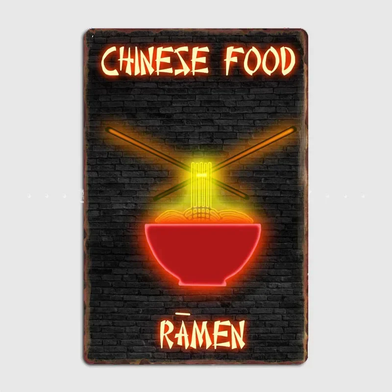 Ramen Food Neon Sign Metal Sig - Home Cinema Food recension och pris