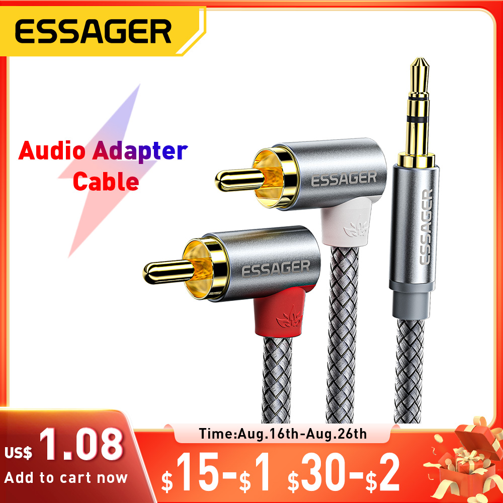 Essager 90 ° Angle RCA Audio S - Home Cinema Tv recension och pris