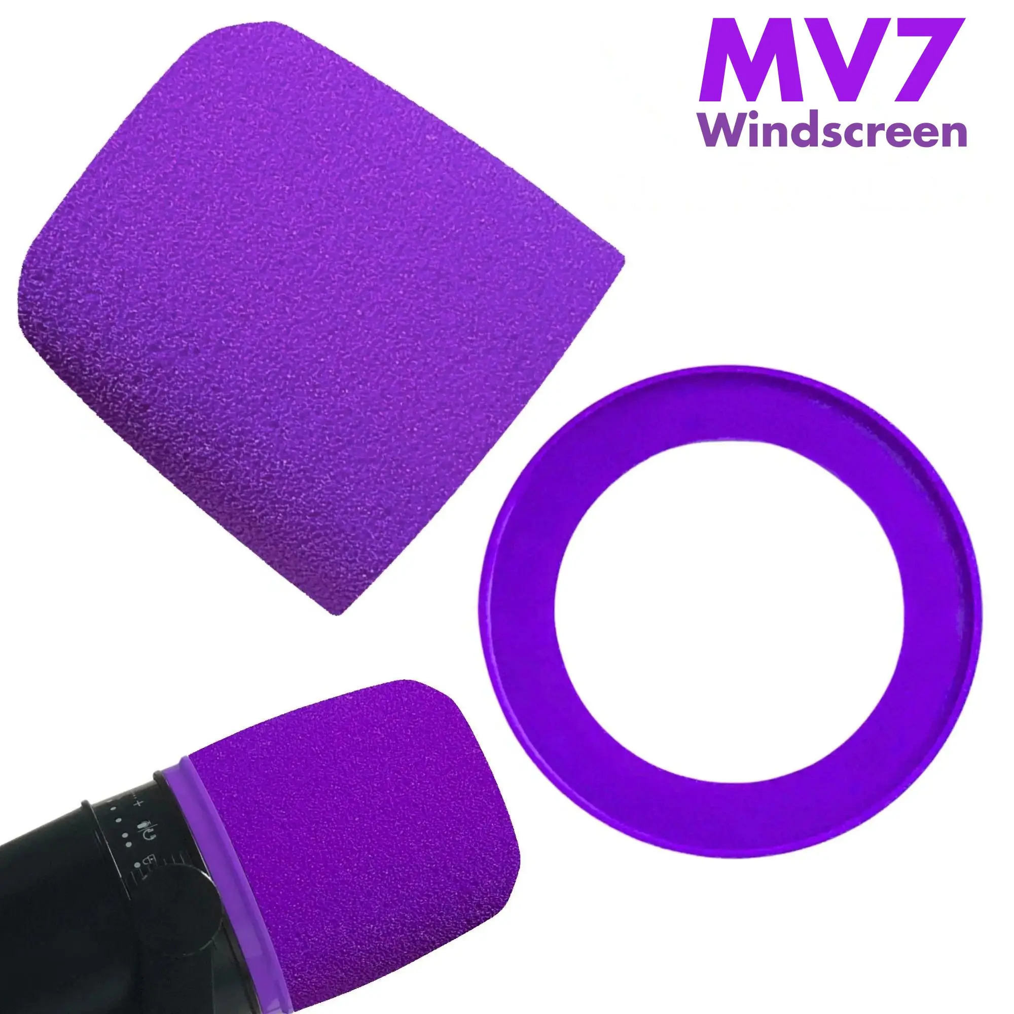 MV7 Foam for Shure MV7, MV7i,  - Shure Mic Sm7B recension och pris