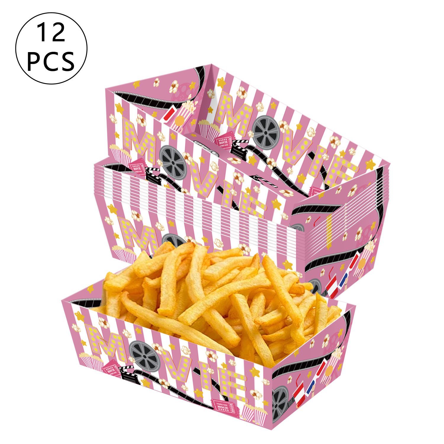 Disposable Cinema Paper Food B - Home Cinema Food recension och pris
