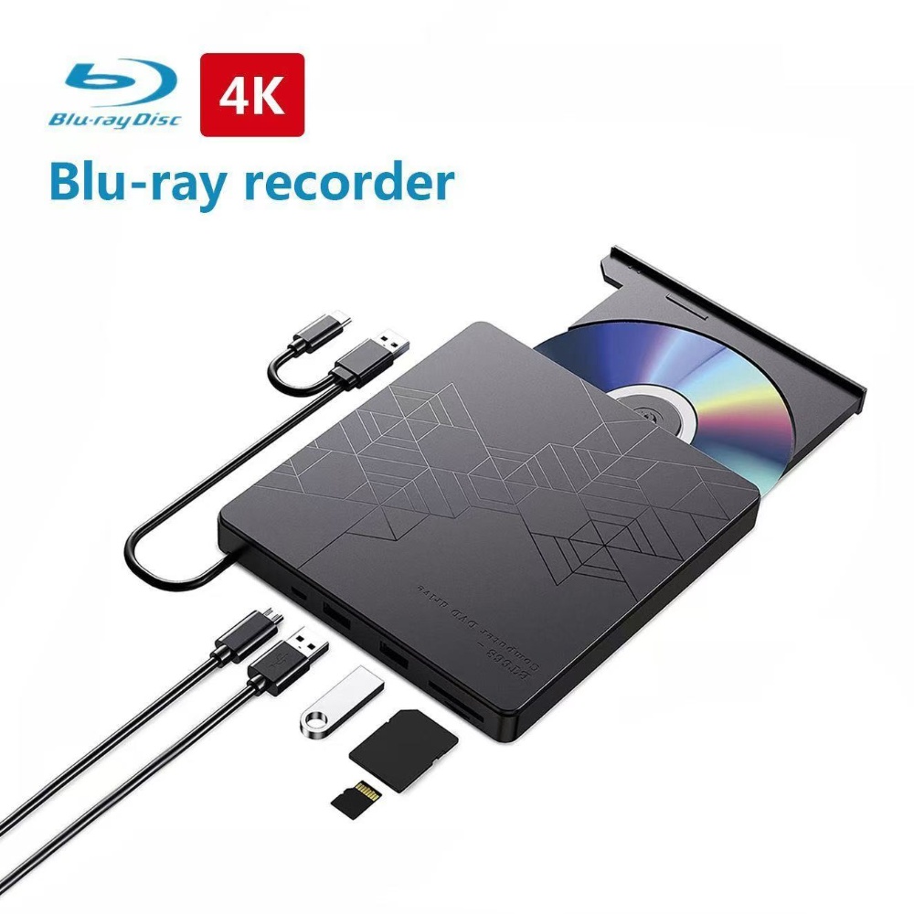 5-in-1 External Blu-ray Drive， - Blu Ray Disc Player recension och pris