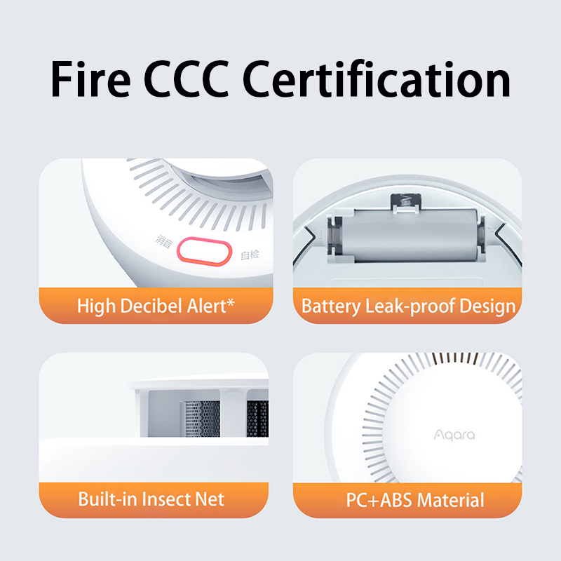 New Aqara Smoke Detector Zigbe - Home Cinema Apple recension och pris