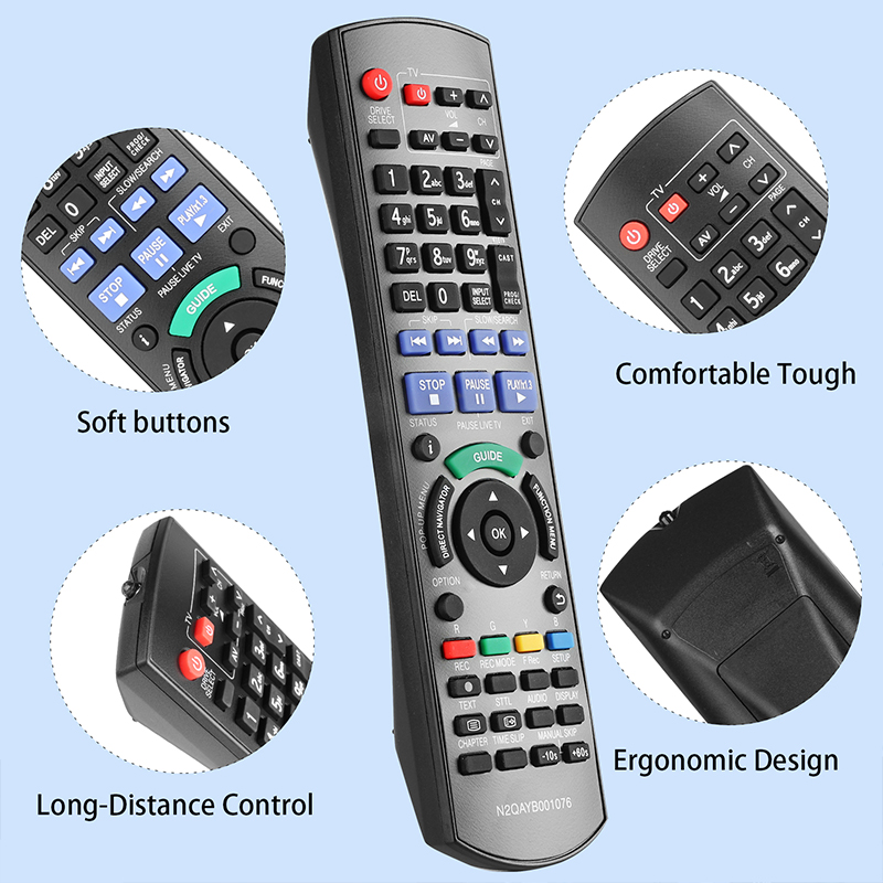 N2QAYB001076 Remote Control Fo - Blu Ray Disc Player recension och pris