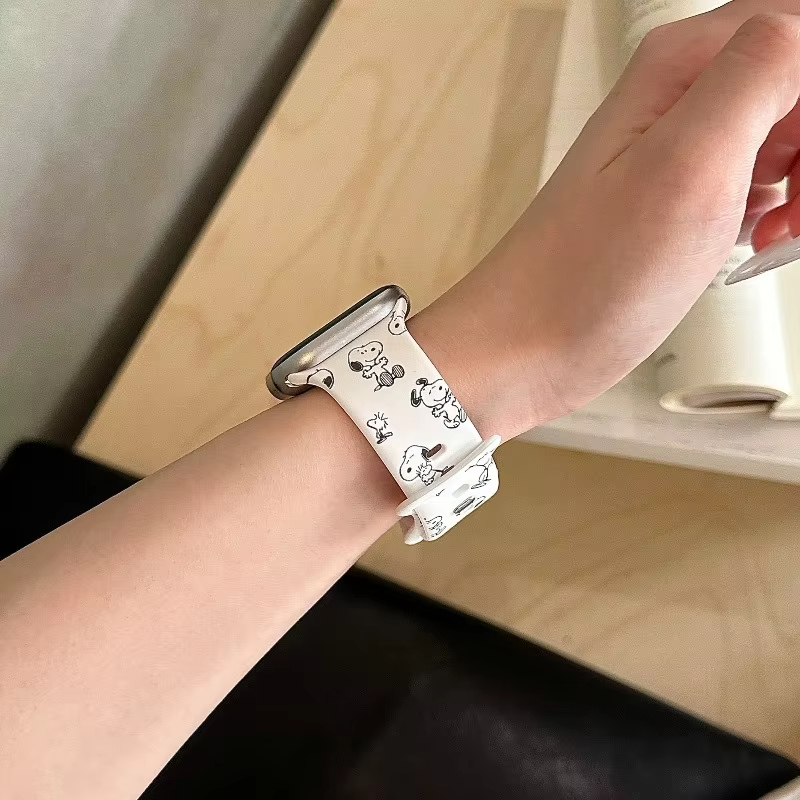 Cartoon Snoopy Watchband Apple - Home Cinema Apple recension och pris
