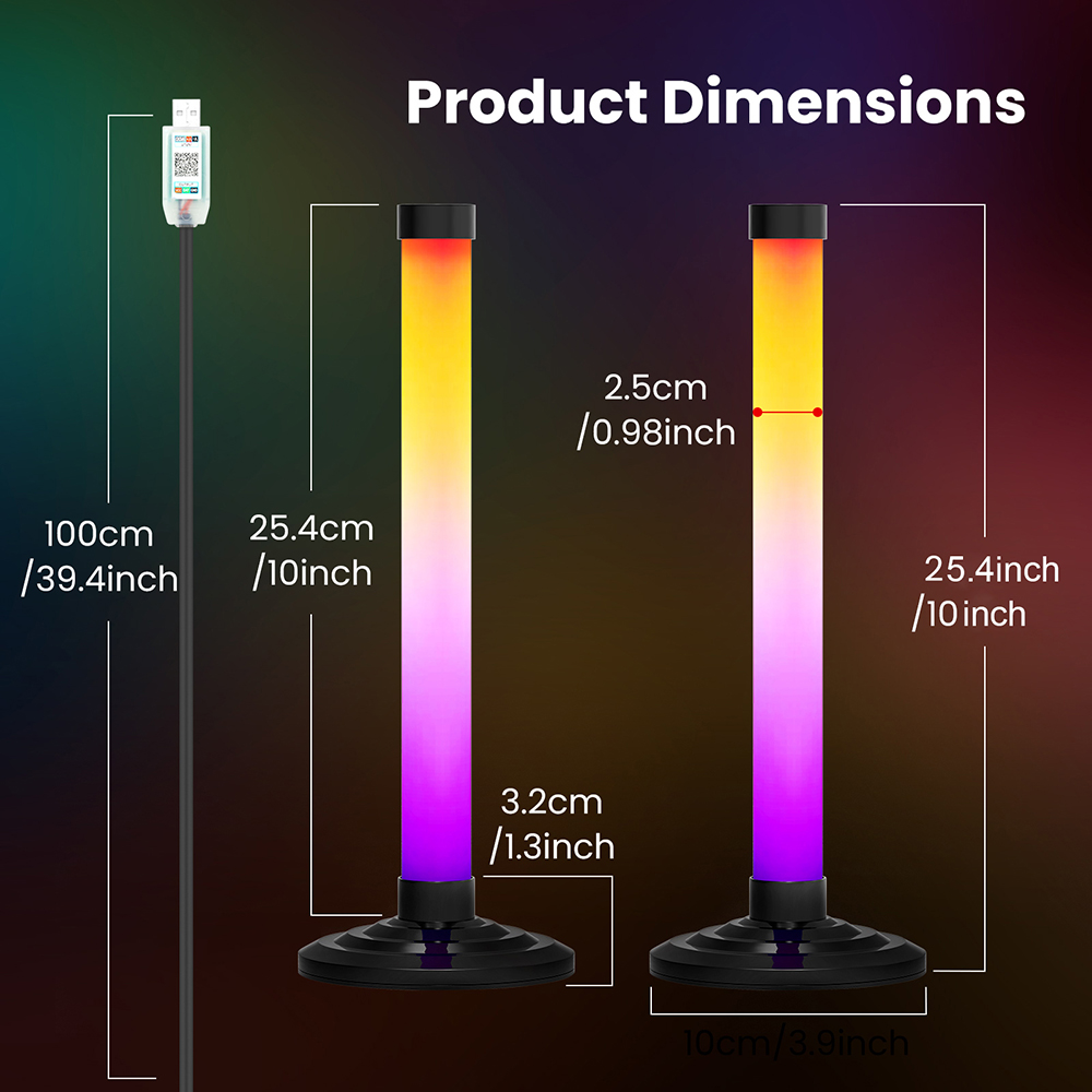 5V Smart LED Corner Floor Lamp - Home Cinema Tv recension och pris