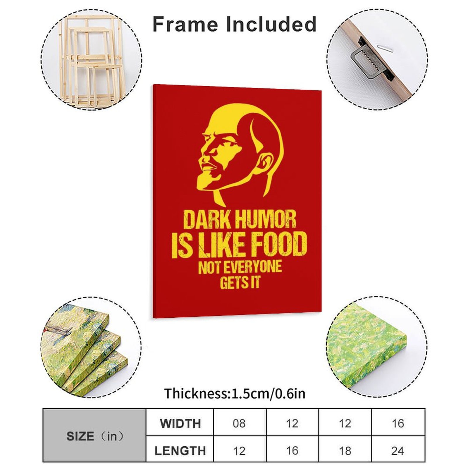 Lenin Dark Humor Is Like Food  - Home Cinema Food recension och pris