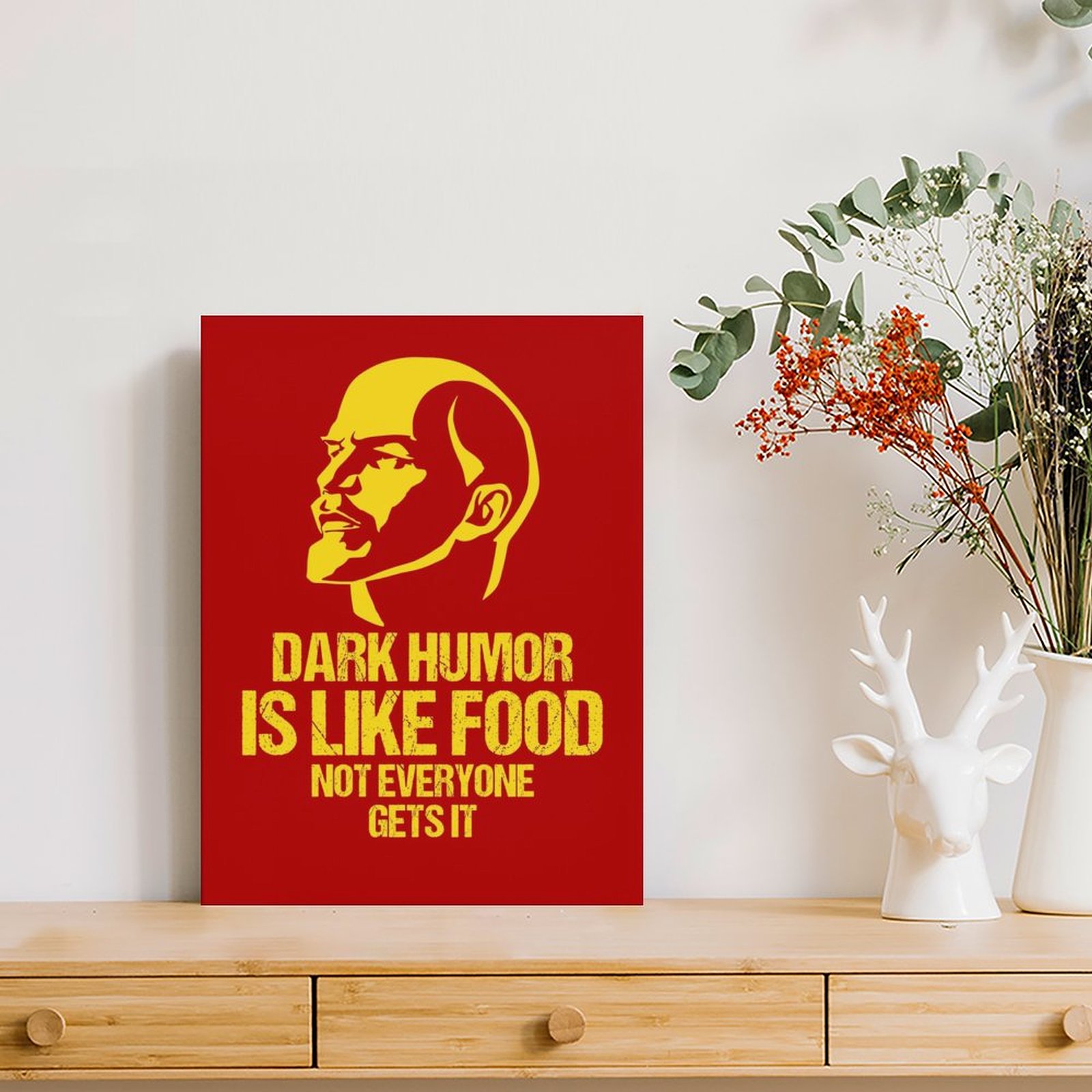 Lenin Dark Humor Is Like Food  - Home Cinema Food recension och pris