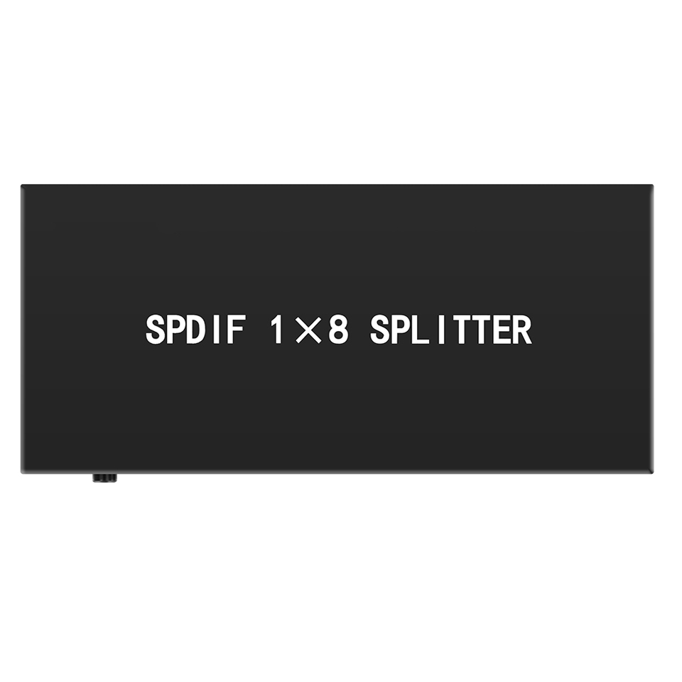 Optical Audio Splitter,1 in 8  - Home Cinema Tv recension och pris