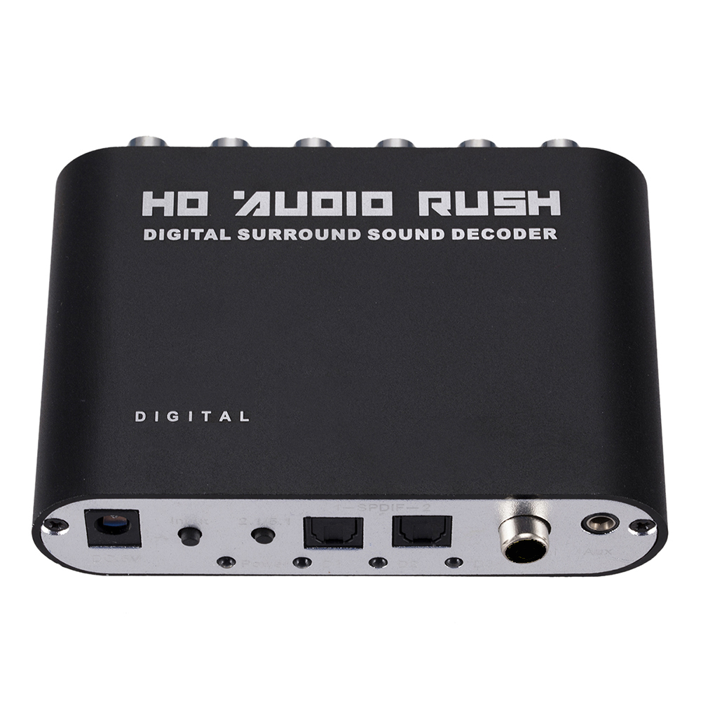 5.1CH HD Audio Decoder SPDIF C - Surround Sound Decoder recension och pris