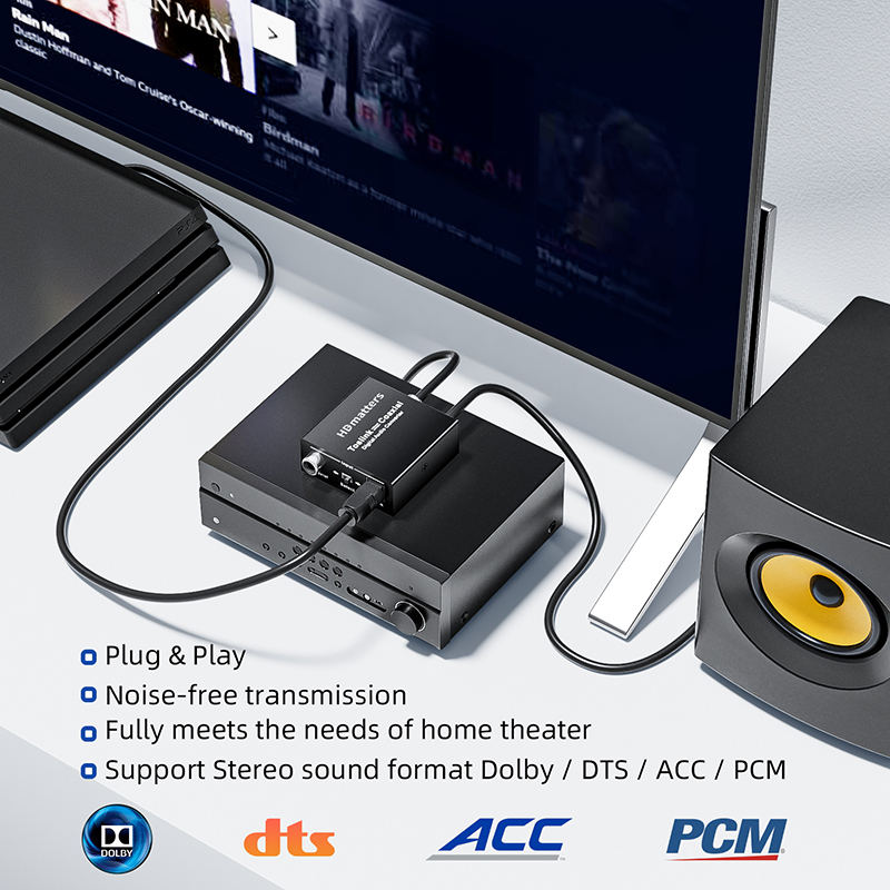 Digital Audio Converter Bi-dir - Surround Sound Decoder recension och pris