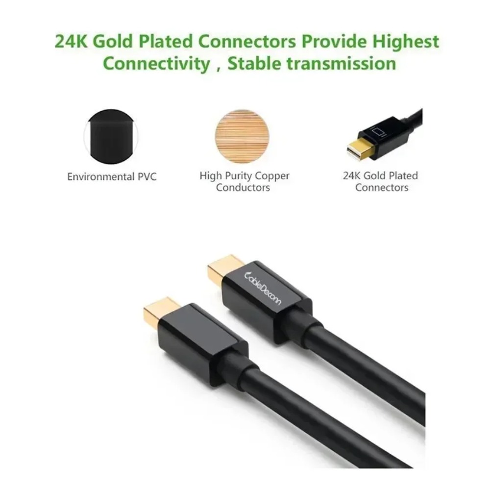 4K/1080P Mini DisplayPort Male - Home Cinema Apple recension och pris