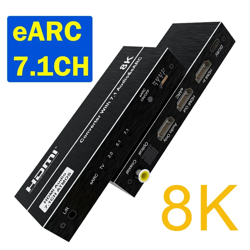 8K HDMI EARC Return Audio Extr - Surround Sound Decoder recension och pris