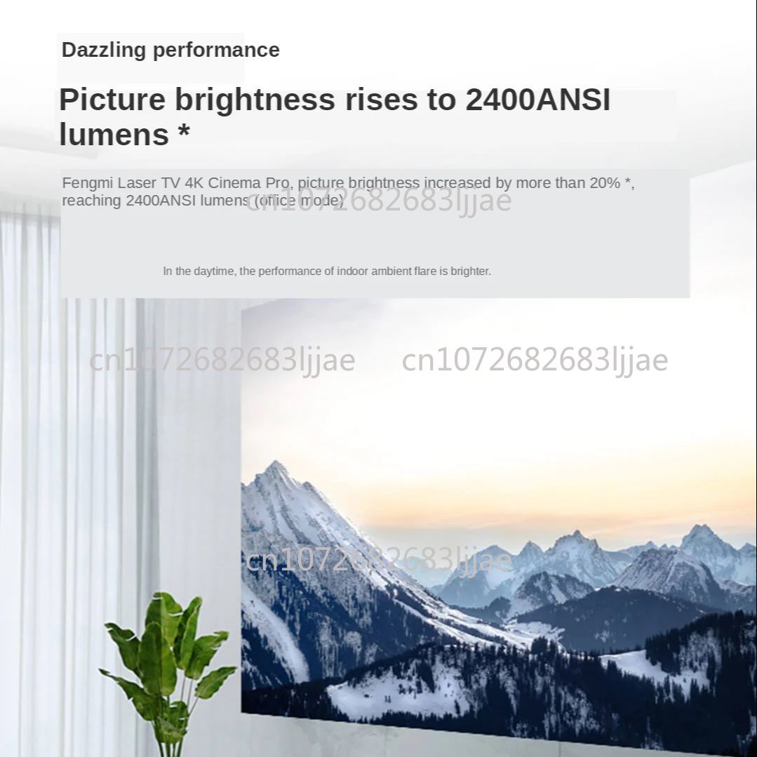 4K Cinema Pro Laser Projection - Home Cinema Tv recension och pris