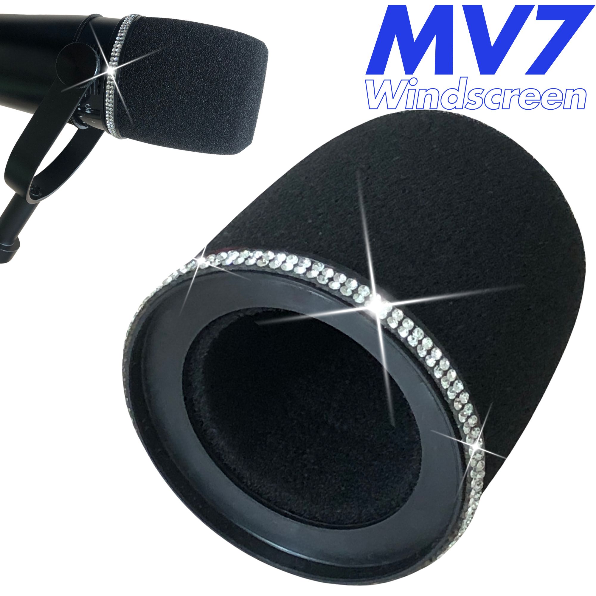 Shining MV7 Pop Filter for Shu - Shure Mic Sm7B recension och pris
